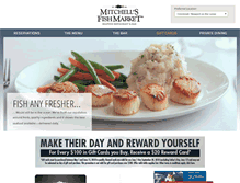 Tablet Screenshot of giftcards.mitchellsfishmarket.com